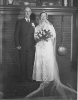 Cover image for Herman Barker and Minnie (Fahrbach) Barker Wedding Portrait