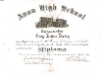 Cover image for Avon High School Diploma for Mary Louise Dooley